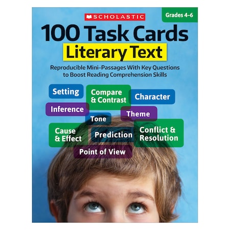 Scholastic Teaching Resources 100 Task Cards - Literary Text SC811300